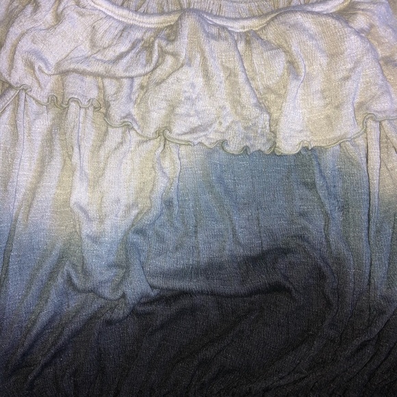 Free People Nightfall Combo Ruffle Top Small - Picture 6 of 8